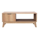 Τραπέζι σαλονιού Hamea mdf σε φυσική απόχρωση 110x55,2x45εκ - Image 4