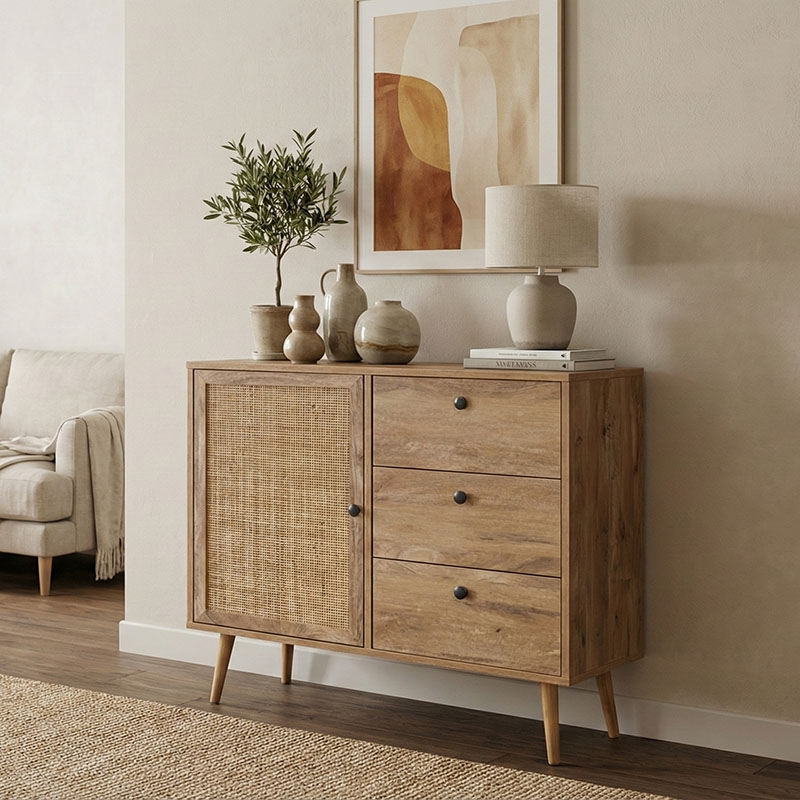 product_pako_086-000023 Μπουφές Oslo σε sonoma απόχρωση 85x39x79εκ - Image 1