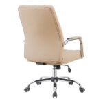 Καρέκλα γραφείου διευθυντή Mido pu cappuccino 58x71x100-106εκ - Image 2