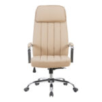 Καρέκλα γραφείου διευθυντή Morales pu cappuccino 60x70x118-124εκ - Image 5