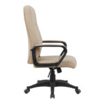 Καρέκλα γραφείου διευθυντή Roby pu cappuccino 60x70x102-110εκ - Image 3