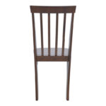 Καρέκλα Houston rubberwood σε καρυδί απόχρωση 40x49x94εκ (Σετ 2 τεμαχίων) - Image 5