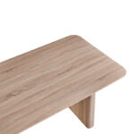Tραπέζι Faghan καφέ mdf 180x90x76εκ - Image 6