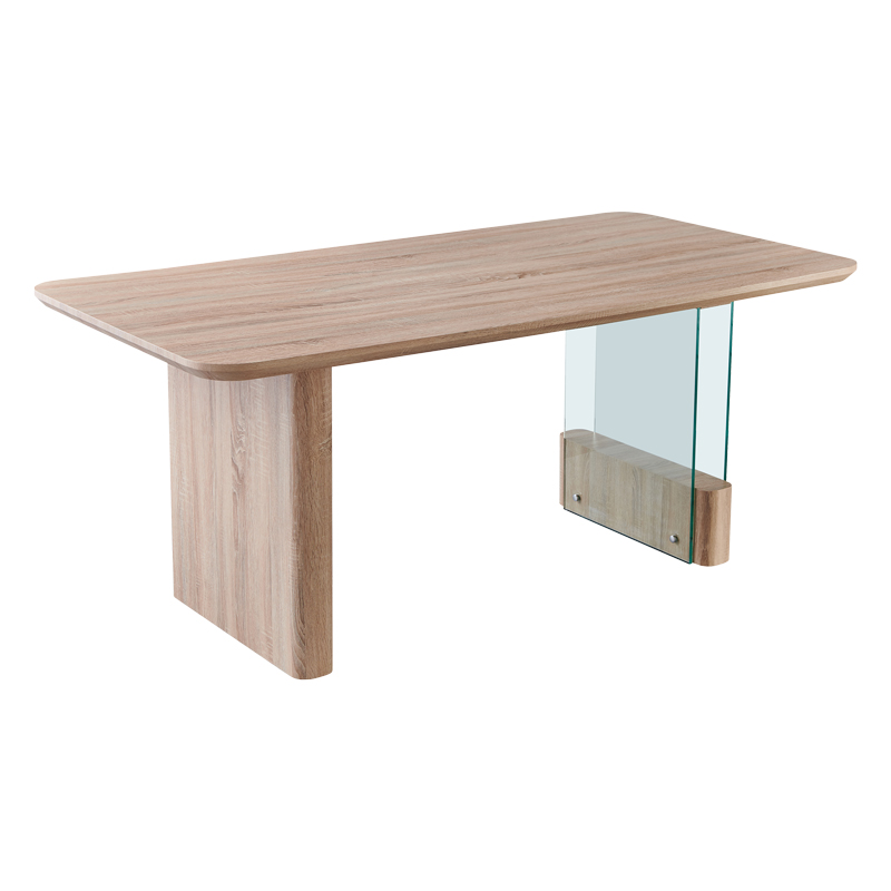 product_pako_093-000034 Tραπέζι Faghan καφέ mdf 180x90x76εκ - Image 1