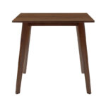 Τραπέζι Benson MDF σε καρυδί απόχρωση 80x80x75εκ - Image 2
