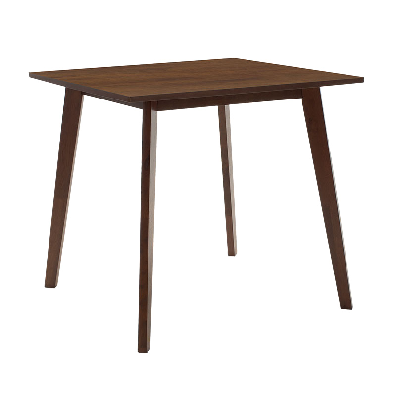 product_pako_097-000001 Τραπέζι Benson MDF σε καρυδί απόχρωση 80x80x75εκ - Image 1