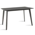 Τραπέζι Benson MDF σε rustic grey απόχρωση 120x75x75εκ