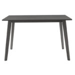 Τραπέζι Benson MDF σε rustic grey απόχρωση 120x75x75εκ - Image 3