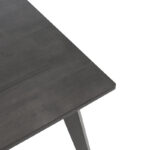 Τραπέζι Benson MDF σε rustic grey απόχρωση 120x75x75εκ - Image 4