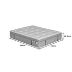 Στρώμα Luxury pocket spring+gel memory foam+latex 34-36cm 160x200εκ - Image 6