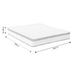 Στρώμα Perfecto Continuous springs μονής όψης ανώστρωμα 22-24cm 140x200εκ - Image 2