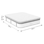 Στρώμα Utopia pocket spring με ανώστρωμα aloe vera 30-32cm 140x200εκ - Image 6