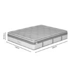 Στρώμα Utopia pocket spring μονής όψης με ανώστρωμα 30-32cm 140x200εκ - Image 6
