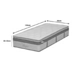 Στρώμα Utopia pocket spring με ανώστρωμα 30-32cm 90x190εκ - Image 5