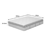Στρώμα Utopia pocket spring με aloe vera και ανώστρωμα 30-32cm 150x200εκ - Image 5