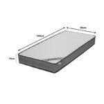 Στρώμα Frezio pocket spring roll pack διπλής όψης 18-19cm 90x190εκ - Image 5