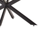 Τραπέζι Bethan sintered stone γκρι cement-μαύρο 180x90x75εκ - Image 4