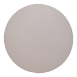 Τραπέζι Dammero mdf σε cream απόχρωση με πόδι μαύρο μέταλλο Φ100x75εκ - Image 4