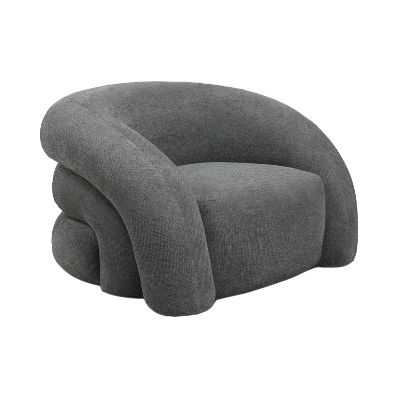 product_pako_110-000066 Πολυθρόνα Lexy γκρι ύφασμα 100x89.5x60εκ - Image 1