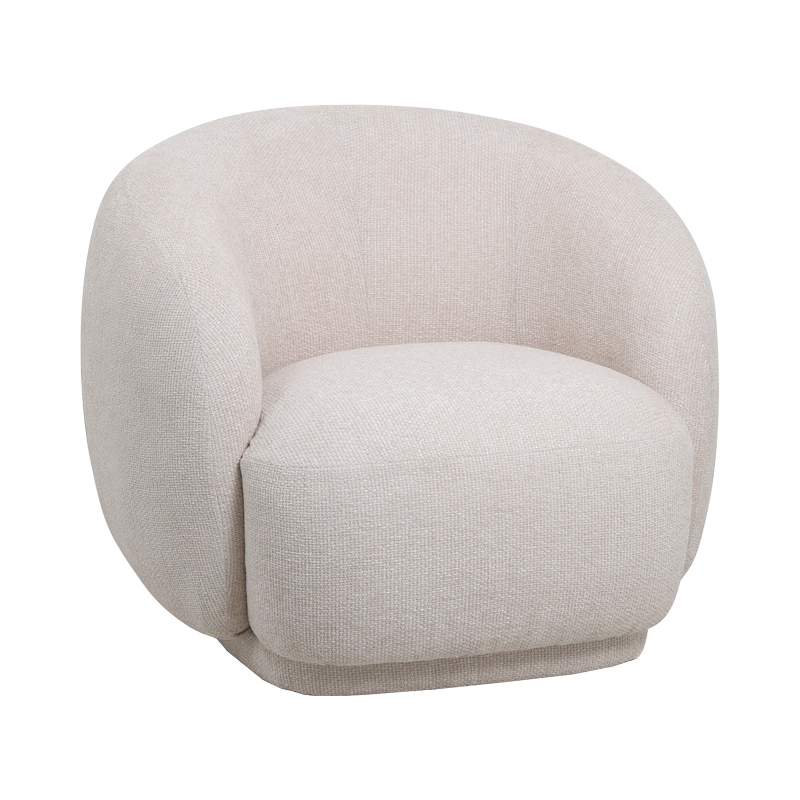 product_pako_110-000068 Πολυθρόνα Freya εκρού ύφασμα 93x87x76εκ - Image 1