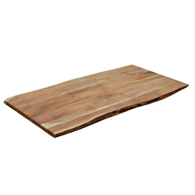 product_pako_113-000026 Επιφάνεια τραπεζιού Emilio μασίφ ξύλο 4εκ φυσικό 160x90εκ - Image 1