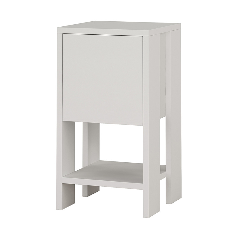 product_pako_119-001072 Κομοδίνο Ema χρώμα λευκό 30x30x55εκ - Image 1