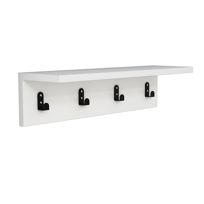 product_pako_120-000035 Κρεμάστρα Mulan χρώμα λευκό 60x16x14.5εκ - Image 1