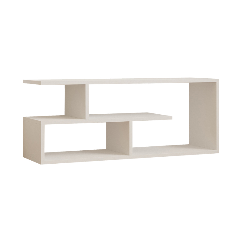 product_pako_120-000172 Έπιπλο τηλεόρασης Waldo λευκό μελαμίνης 100x29,5x40εκ - Image 1