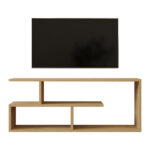 Έπιπλο τηλεόρασης Waldo φυσικό μελαμίνης 100x29,5x40εκ - Image 3