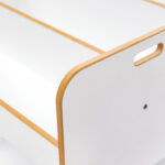 Ραφιέρα Dovere λευκό mdf 56x34x55εκ - Image 4