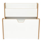 Ραφιέρα Crane φυσικό-λευκό mdf 57x34x55εκ - Image 3