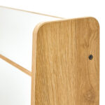 Ραφιέρα Crane φυσικό-λευκό mdf 57x34x55εκ - Image 5