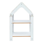 Ραφιέρα τ. Montessori Zoilen λευκό-μπλε mdf 50x30x80εκ - Image 3