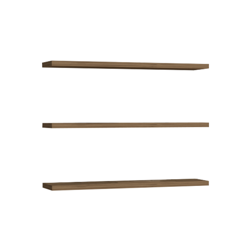 product_pako_120-000452 Ραφιέρα τοίχου Edna μελαμίνη σε καρυδί απόχρωση 60x14.5x1.8εκ - Image 1