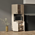 Στήλη Guzel σε sonoma απόχρωση 60x31.4x140εκ - Image 2