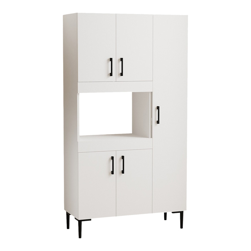 product_pako_120-000480 Ντουλάπια κουζίνας Defne σε λευκή απόχρωση 89x37.5x160εκ - Image 1