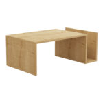 Τραπέζι σαλονιού Poko σε oak απόχρωση 86.8x50x32,4εκ - Image 2