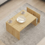 Τραπέζι σαλονιού Poko σε oak απόχρωση 86.8x50x32,4εκ - Image 3
