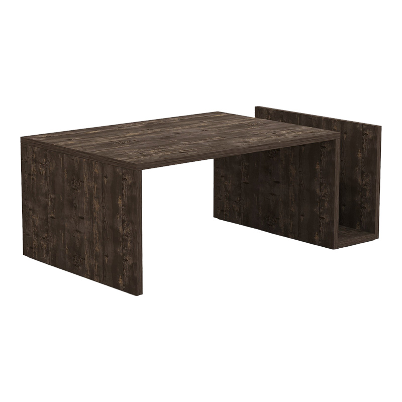 product_pako_120-000507 Τραπέζι σαλονιού Poko σε απόχρωση σκούρο καρυδί 86.8x50x32,4εκ - Image 1