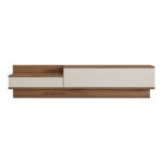 Έπιπλο τηλεόρασης Eclipse σε κρεμ-oak απόχρωση 160x35x35εκ - Image 5