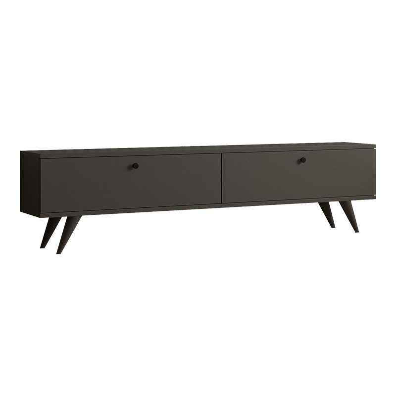 product_pako_120-000548 Έπιπλο τηλεόρασης Jate σε ανθρακί απόχρωση 160x25x40εκ - Image 1