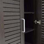 Παπουτσοθήκη-ντουλάπα SANTE 21 ζεύγων χρώμα wenge 60x37x183εκ - Image 4