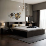 Κρεβάτι OLYMPUS χρώμα wenge 160x200εκ