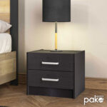 Κομοδίνο OLYMPUS χρώμα wenge 47,5x40,5x40,5εκ. - Image 2