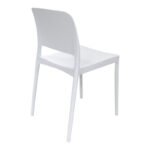 Καρέκλα Fenxy pp σε λευκή απόχρωση 38x42x77εκ - Image 2