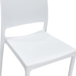 Καρέκλα Fenxy pp σε λευκή απόχρωση 38x42x77εκ - Image 6