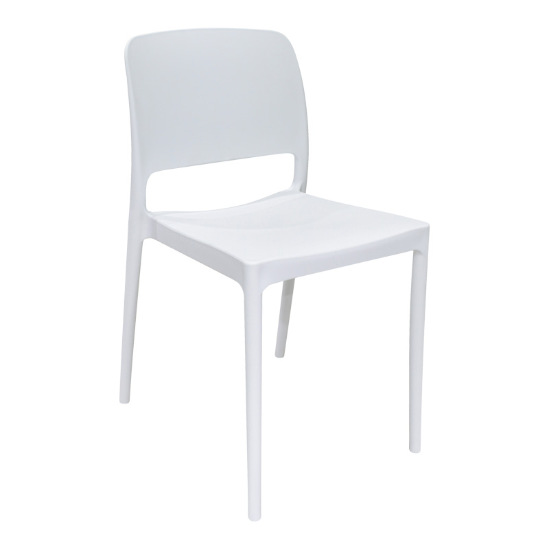 product_pako_127-000189 Καρέκλα Fenxy pp σε λευκή απόχρωση 38x42x77εκ - Image 1