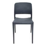 Καρέκλα Fenxy pp σε μαύρη απόχρωση 38x42x77εκ - Image 4
