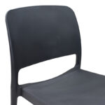 Καρέκλα Fenxy pp σε μαύρη απόχρωση 38x42x77εκ - Image 5