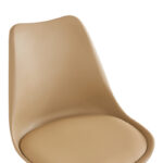 Καρέκλα γραφείου εργασίας Gaston II pp-pu cappuccino 48x57x77-90εκ - Image 5